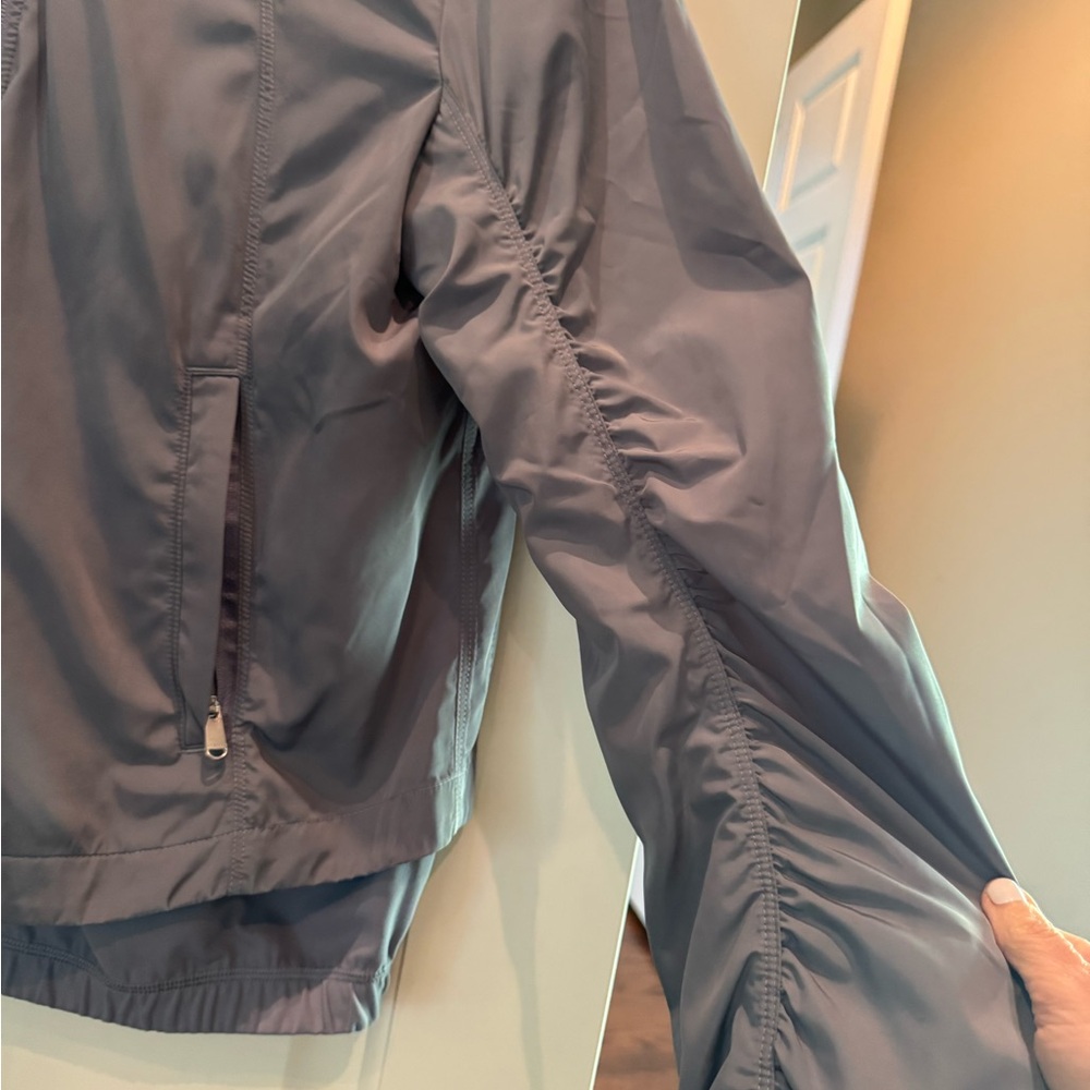 Athleta Gray Utility Jacket - Picture 2 of 5